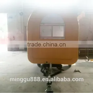 Hot Sale! Mobile Food Trailer/cart, Pizza&crepe Vending Truck for Sale, China Supply Food Van thumbnail-3
