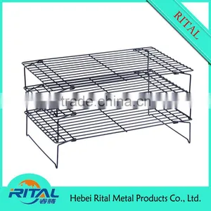 Popular Design Shelves Wire Grid Display Rack thumbnail-4