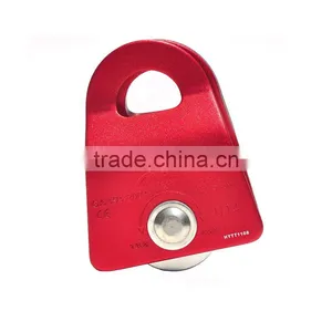 Light Weight Flexible-Side 12mm Rope Size Aluminum Single Pulley thumbnail-3