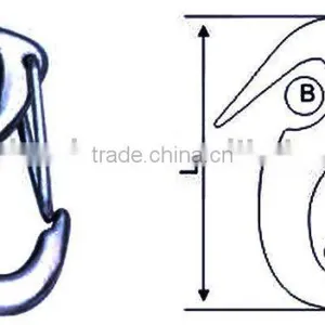 Stainless Steel Open End Spring Hook(spring Hook) thumbnail-1