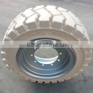 CHEAP Forklift Solid Tire, Tracktor Forklift Tire 7.50-16 10-16.5 Etc. thumbnail-2