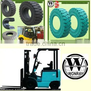 Tyre Price List 7.00-12/5.00 Solid Rubber Tires/10 Inch Wheel Tyre/forklift Tyre/truck Trailer thumbnail-1
