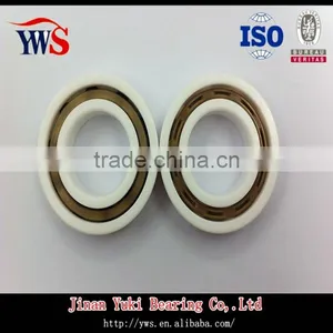 Si3N4 Balls PEEK Cage ZrO2 Rings 6205 ZrO2 Full Ceramic Bearing thumbnail-4