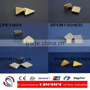 High Original Quality Chamfer Better Particle Profile Durable Cemented Tungsten Carbide Indexable Milling Insert Turning Insert thumbnail-1