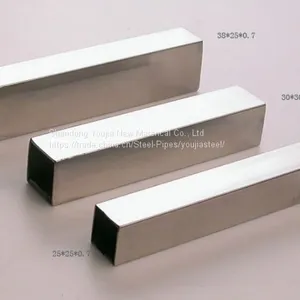 SS201/304/316 Stainless Steel Rectangle Tube thumbnail-1