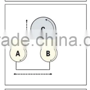 PLC Control Hydraulic Horizontal Down-Adjusting Plate Rolling Machine thumbnail-2