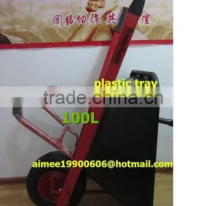 Austria Market Heavy Duty Plastic Wheelbarrow 100L thumbnail-2