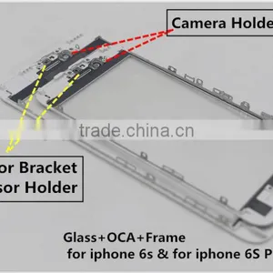 Camera Holder & Sensor Bracket With Front Glass+ Oca +frame for Iphone 6s for Iphone 6s Plus thumbnail-3