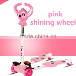New Design Foldable Kick Scooter for Kids 3 Wheels Baby Scooter thumbnail-1