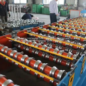 Glazed Tile Metal Coil Roll Forming Machine thumbnail-4