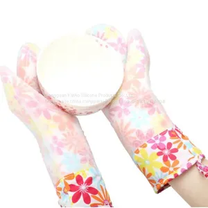 Wholesale Hand Oven Gloves Long Sleeve Mitt thumbnail-2