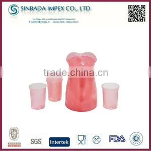 1.2L Collapsible Water Cooler Jug With 4 Cups thumbnail-4