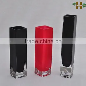 Little Squared Stained Glass Vases Wholesale thumbnail-1