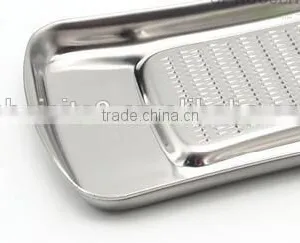 Cy288 Ginger Garlic Hard Cheese Grinder Stainless Steel Grater Shredder Press Crusher Chopper Tool thumbnail-6