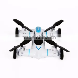 Remote Control 4 Axis Plane Creative Children Toy, Model Aircraft Radio Control Drone Dual Air Road Useage thumbnail-6