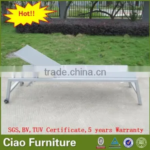Modern Patio Lounge Furniture Beach Outdoor Chaise Lounge Set thumbnail-4