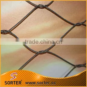 Stainless Steel Wire Rope Aviary Mesh,zoo Mesh Animal Enclosure thumbnail-3
