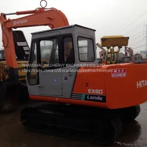 Продаётся маленький бывший в употреблении миниэкскаватор Hitachi Ex60-3 thumbnail-1