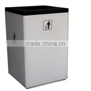 Low Carbon Plastic Garbage Can With PE Material Trash Bin thumbnail-2