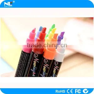 Colorful and Smooth Nib Fluorescent Marker Pen / Erasable Marker Pen for LED Writing Board thumbnail-3