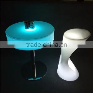 Factory Sale LED Illuminated Round Bar Table With Multi Sizes thumbnail-6