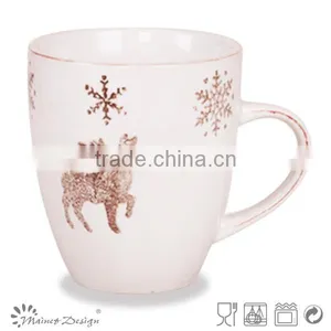 Delicate Snowflake Christmas Tree Christmas Gifts Elk Ceramic Cup thumbnail-1