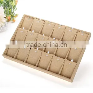 2015 China Supplier Wholesale Custom Linen Wooden Jewelry Packing Box thumbnail-2