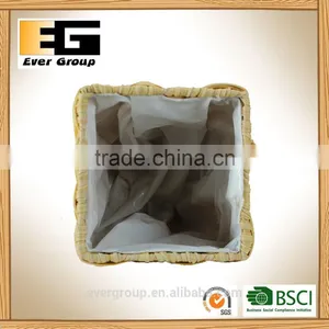 PE Rattan Garden Flower Boxes Planters With Plastic Liner for Planting thumbnail-4