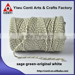 Top Sale China Original White and Coloured Natural Cotton Baker Twine , Divine Twine , Baker String thumbnail-5