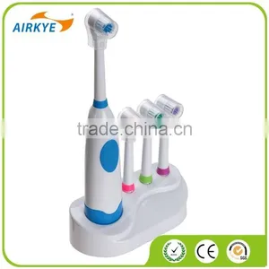 Revolving Electric Toothbrush Clean Waterproof With 3 Brush Heads thumbnail-1