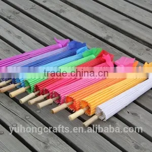 Handmade Silk Parasol Bamboo for Promotion thumbnail-3
