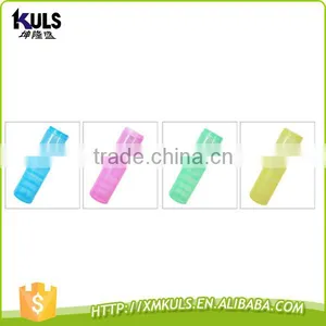 Multi-function Creative Candy Color Plastic Pen Container Transparent Plastic Box thumbnail-3