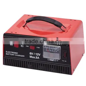 Max Output 8A Portable 6V/12V Car Battery Charger thumbnail-1