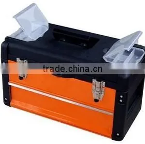 Hand Carry Iron Tool Box With Drawer 49.7x25.3x28.9cm thumbnail-3