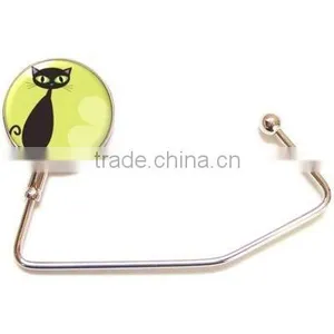 Black Cat Purse Hook thumbnail-1