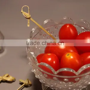 New Design China Wholesale Food Bamboo Fruit Skewers Pick thumbnail-1