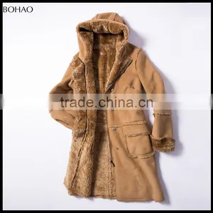 2016 China Supplier Sexy Coat Long Ladies Fur Jacket thumbnail-2