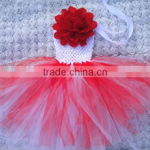 Factory Directly Handmade Sleeveless Chiffon Tutu Shirt for Babies thumbnail-4