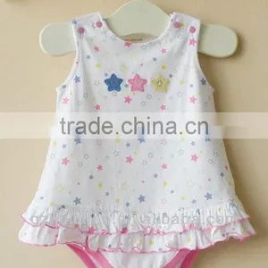 Mom and Bab 2013 Summer Pretty Baby Girl's Rompers Dress,100% Cotton Baby Clothes thumbnail-1