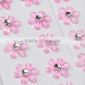 Colorful Rhinestone DIY Plastic Pearl and Acrylic Stone Gem Decoration Sticker thumbnail-5