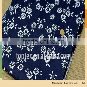 100% Cotton Print Blue Cailco Fabric for Shirt thumbnail-1