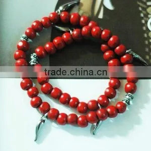 Fashion Wood Beads Bracelet, Fashion Charm Bracelet, Fashion Friendly Jewelry thumbnail-1