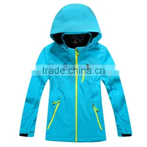 High Performance Breathable And Waterproof Children Winter Softshell Jacket thumbnail-4