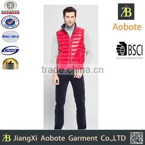 2015 New Fashion Customized Outdoor Slim Light Men Down Vest,Winter Coat thumbnail-1