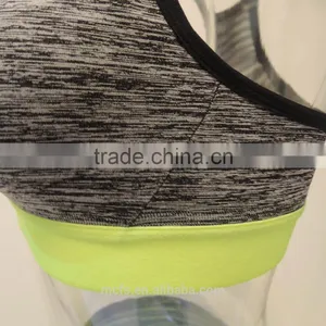New Seamless Running Bra Fitness Wireless Women Underwear Sports Bra thumbnail-5