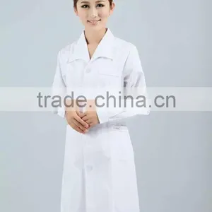 2013 Popular Designed Hospital Medical Nurse White Coat thumbnail-1