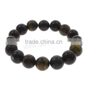 Bead Bracelet x Power Bracelet Tiger Eye Stone Bracelet thumbnail-1