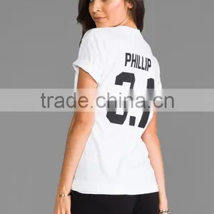 Water Printing T-shirts Women Fashion thumbnail-1