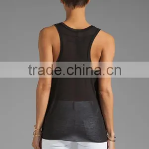 Viscose Pocket Racer Tank thumbnail-2