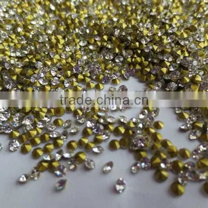 Point Back Rhinestones 8mm thumbnail-1